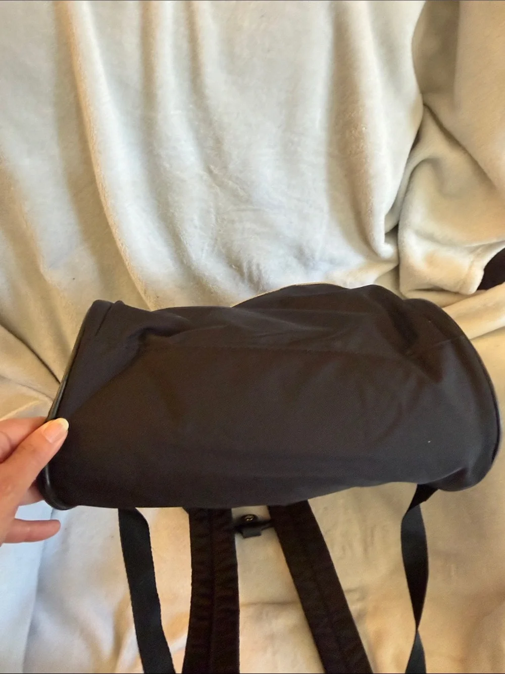 Black Backpack/ Laptop Tote - Versatile Travel & Work Bag